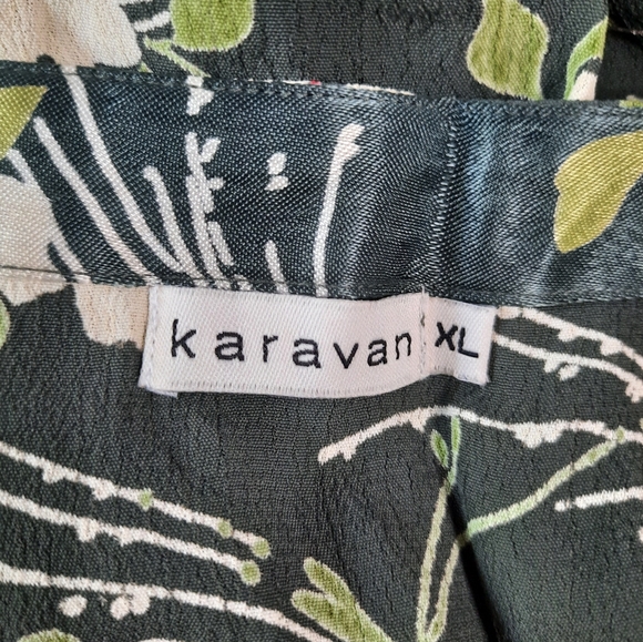 Vintage Floral Print Maxi Skirt - Picture 9 of 10